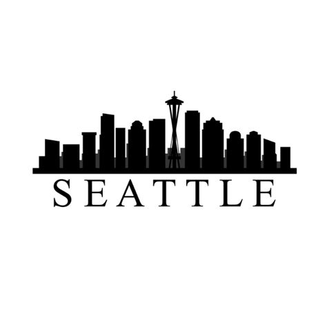 Copy of Seattle skyline | PosterMyWall