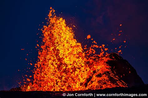 Leilani Lava Fountain 1 Photo, Picture, Print | Cornforth Images