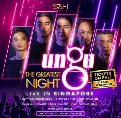 Ungu concert, Tickets & Vouchers, Event Tickets on Carousell