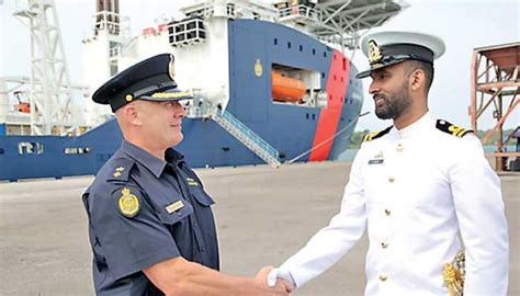 Australian Border Force vessel visits Sri Lanka | Daily FT