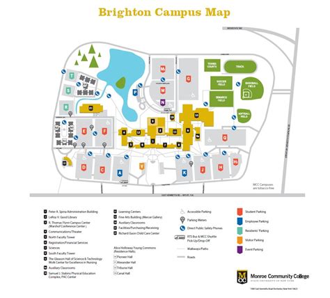 Rochester College Campus Map | Time Zones Map