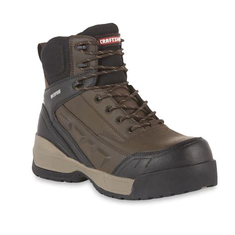 Craftsman Men's Burnley Waterproof Steel Toe Work Boot - Brown