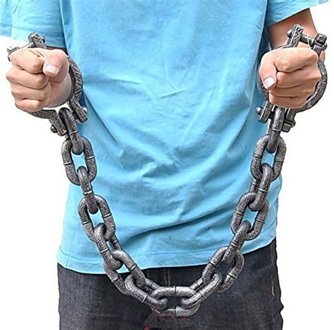 Dealglad® Halloween Costume Party Trick Props Plastic Wrist Shackles ...