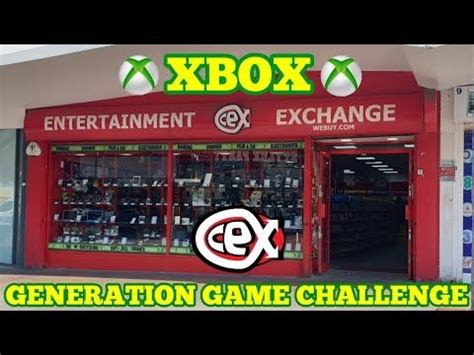 Xbox Generation Game Cex Challenge! Harlow Town, Essex store! - YouTube