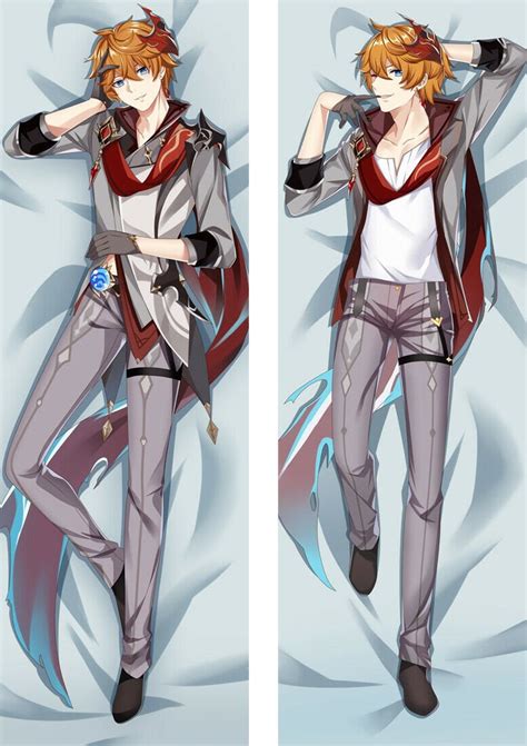 Genshin Impact Tartaglia Dakimakura Anime Hugging Body Pillow - Etsy Hong Kong