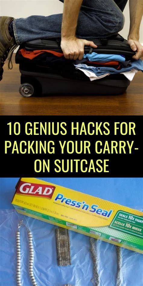 10 genius hacks for packing your carry on suitcase so you ll never have to check a bag again ...