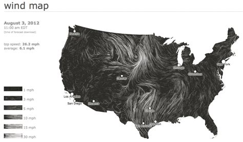 Digital artists create animated wind map | Mr. Delemeester's Blogsite