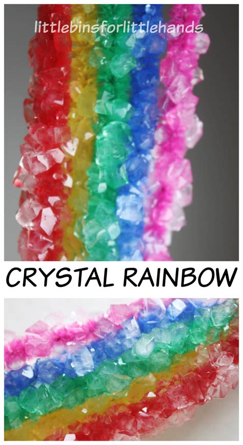 Crystal Rainbow Science Borax Crystal Growing Activity