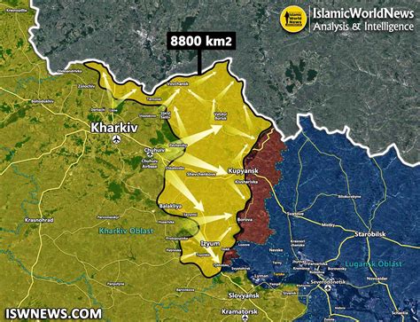 Russian Army Retreats From The Kharkiv Oblast (Map Update) - Islamic ...