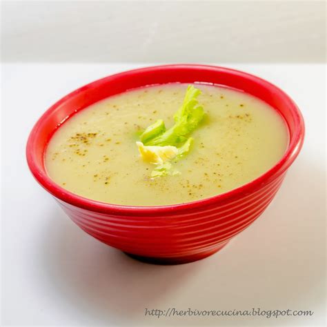 Herbivore Cucina: Creamy Celery Soup