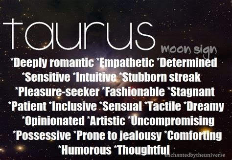 Taurus Moon Sign Astrology