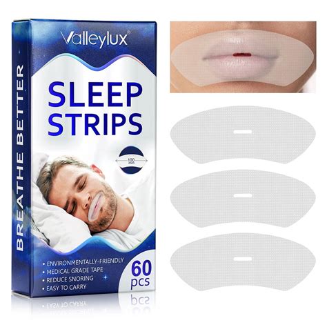 60 Pcs Mouth Tapes by SEFUDUN - 100mm Dia Anti Snoring Devices, Snore ...