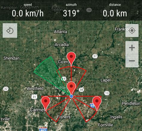 Digital Tv Antenna Direction Map - World Map