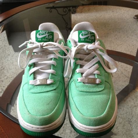 Nike Shoes | Mint Green Air Force 1s | Poshmark