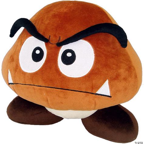 Super Mario All Star Collection 12 Inch Plush Goomba | Oriental Trading