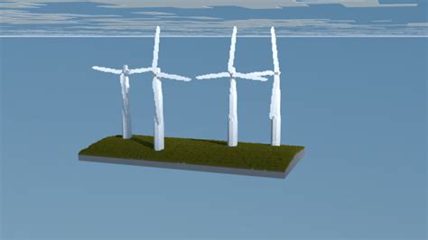 Build Of Majoras | Wind Turbines Minecraft Map