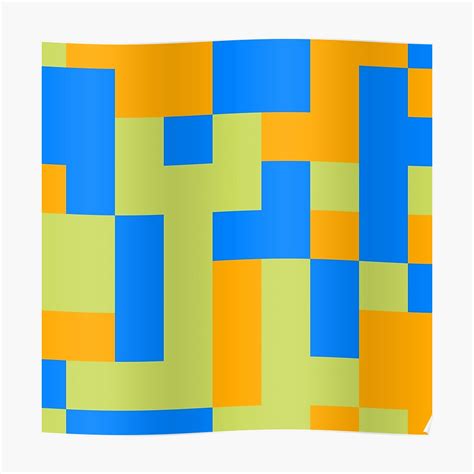 "Tetris shapes" Poster by lalylaura | Redbubble