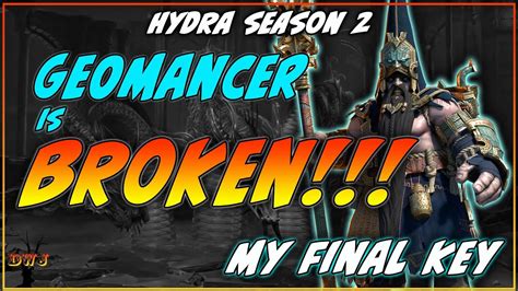 Geomancer is BROKEN | Hydra Season 2 My Last Key | Raid Shadow Legends ...