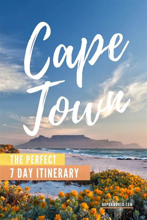 7 Days in Cape Town: An Exciting Cape Town Itinerary • Hoponworld