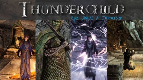 Thunderchild! Epic shouts and Immersion | Skyrim Mod Review and Guide - YouTube