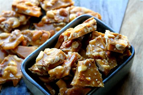 Salted Caramel Nut Brittle – A Cup of Sugar … A Pinch of Salt