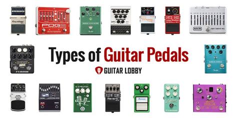 The 23 Types of Guitar Pedals Explained (2023) - Guitar Lobby