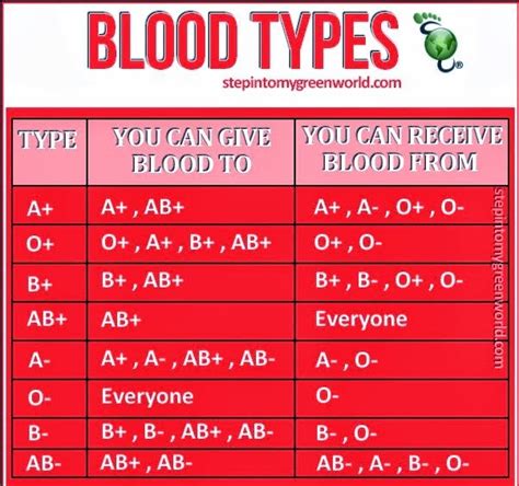 BLOOD TYPES & ITS MATCHING GROUP - Question Papers 4 U