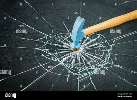Safety glass hammer hi-res stock photography and images - Alamy