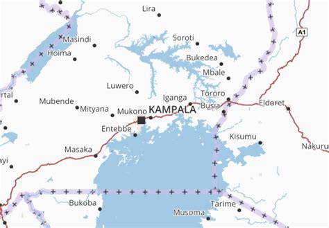 MICHELIN Mukono map - ViaMichelin