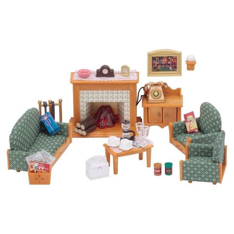 Calico Critters Deluxe Living Room Set i 2024