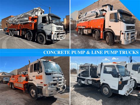 Offers Invited -Concrete Pump & Line Pump Trucks - Martin Auctions