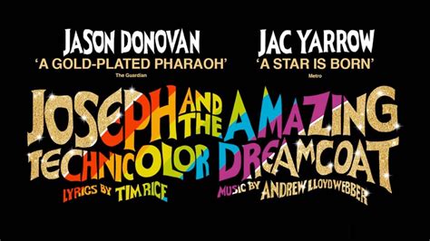 Joseph and the Amazing Technicolor Dreamcoat 2021 West End tickets and ...