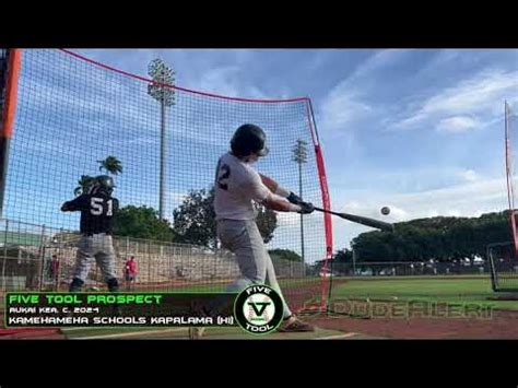 Aukai Kea is a MAN-CHILD • Class of 2024 at the Hawaii Sandlot Classic - YouTube