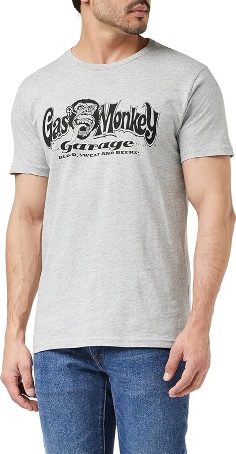 Gas Monkey Garage White Logo Official Merchandise T-shirt X-LARGE - Etsy