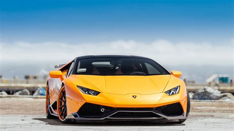 2560x1440 Yellow Lamborghini Huracan Front 4k 1440P Resolution ,HD 4k Wallpapers,Images ...