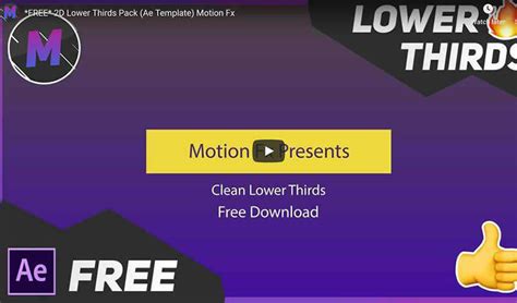 10+ Best Free Lower Thirds Templates for After Effects – Speckyboy