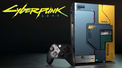 Cyberpunk 2077 meets Xbox One X in custom console