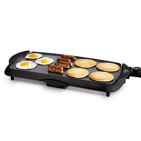 Buy GreenLife 20" Electric Griddle, Extra Large Surface for Pancakes ...