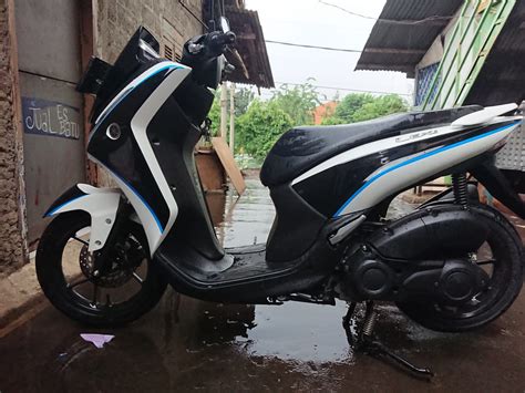 Modifikasi Yamaha Lexi Menggunakan Velg Aerox + Minor Decal (Part 2)