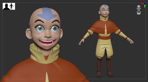 João Baptista - Avatar the Last Airbender fan art - Aang