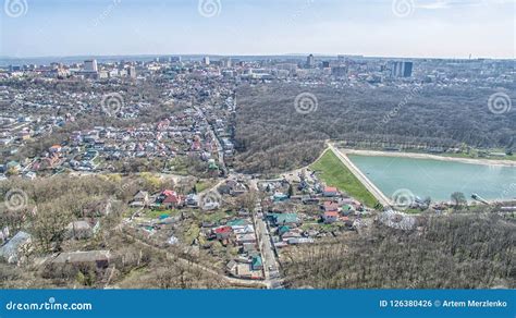 Square of the City of Stavropol. Russia Stock Photo - Image of outdoor ...