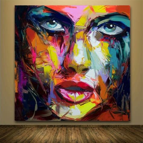 Francoise Nielly Jordon Oil Painting Canvas Pictures For Living Room Wall Poster And Painting ...