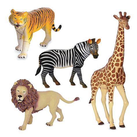 Safari Animal 4D Puzzles: Set of 4, Best Sellers - Mindware