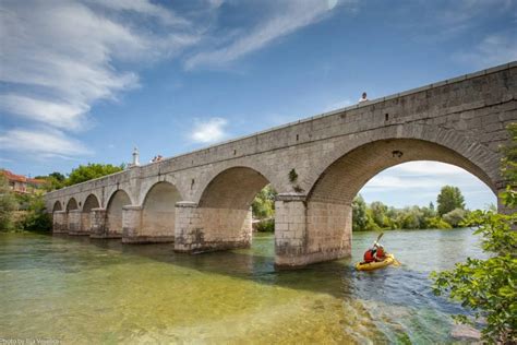 Stone bridge over the river Cetina - Croatia 4th Cetina Adventure Race, Photo: Ilija Veselica ...