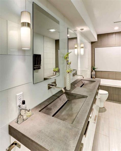 Things your Lovely Concrete Countertops Bathroom Vanities Master Bath ...