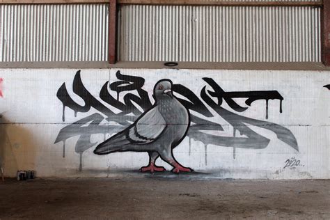 Pigeon Graffiti Piece on Behance