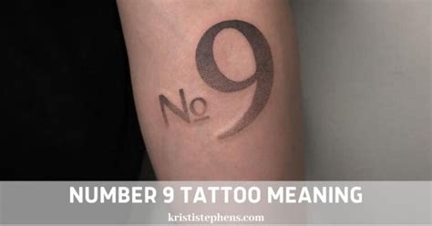 Number 9 Tattoo Meaning: A Deep Dive Into Its Meaning