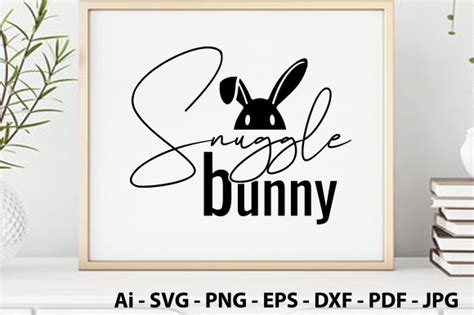 Snuggle Bunny Graphic by SafeHeart · Creative Fabrica