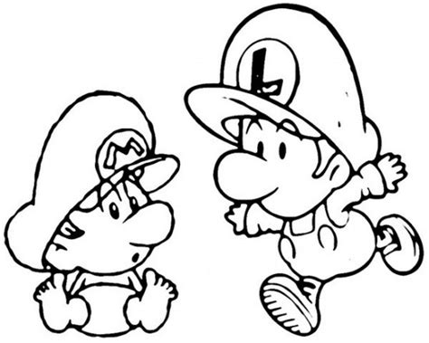 How To Draw Baby Mario And Luigi - Considerationhire Doralutz