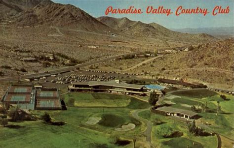 Paradise Valley Country Club Scottsdale, AZ